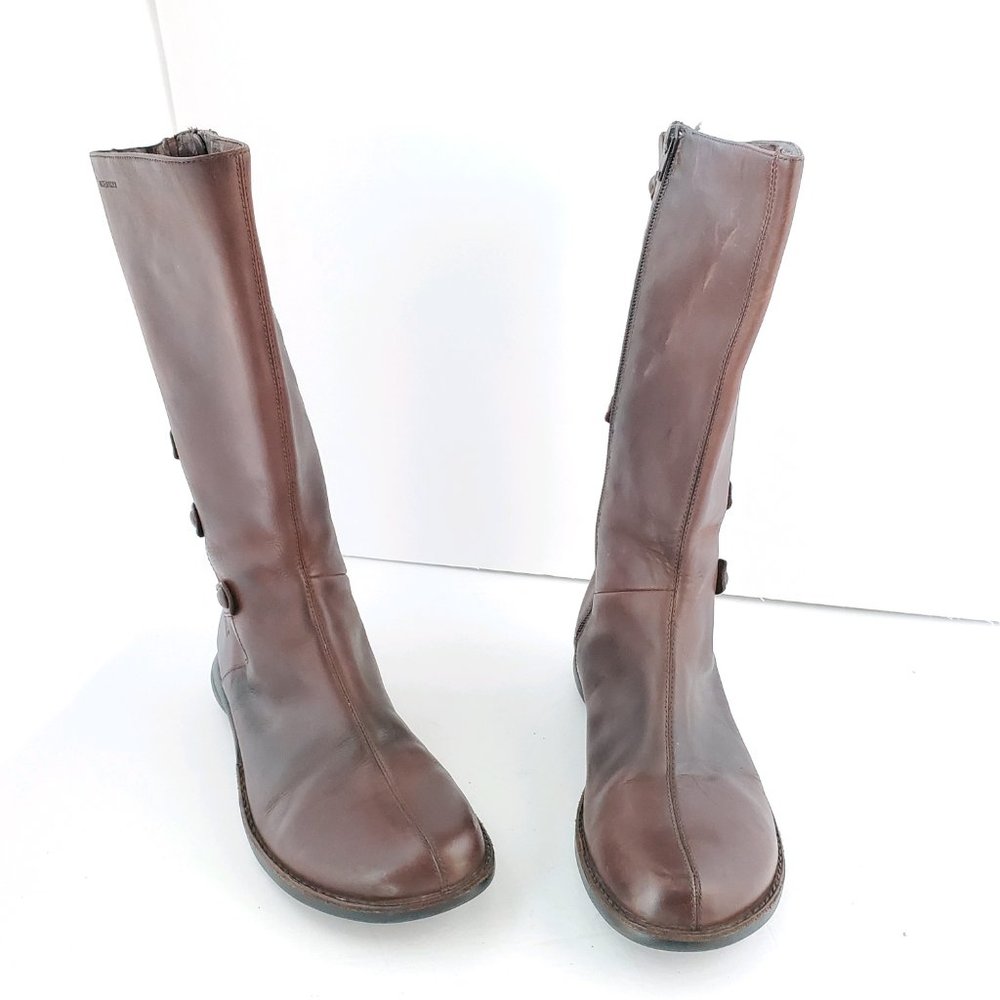 Merrell | Tetra Launch Waterproof Brown Tall Boots